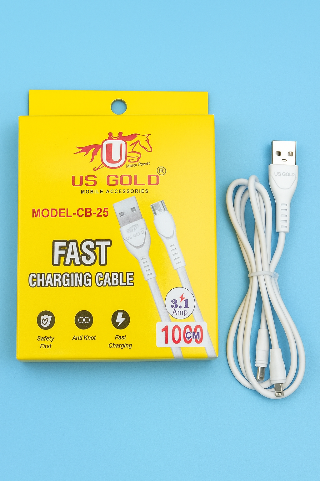 US GOLD CB-25 V8 Cable with warranty