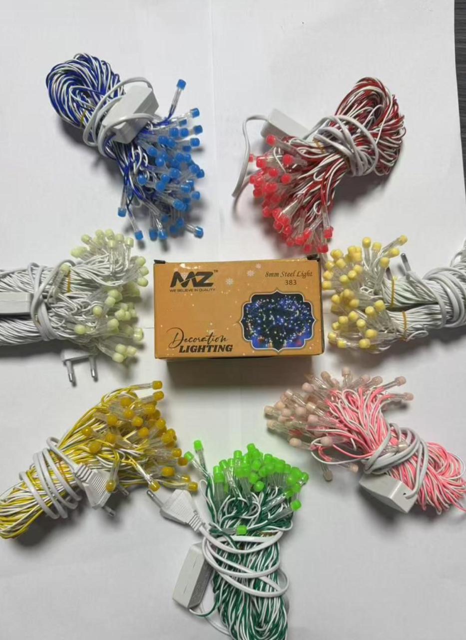 MZ-385 66 LAMP, 20 METER, 8MM PIXEL, STEEL LIGHT {HIGH BRIGHTNESS}