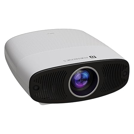 Portronics Beem 530 Smart LED Projector,1080p Full HD,7600 Lumens,Bluetooth & Wi-Fi, Auto Keystone,15W Speaker,Android Based Interface, Wireless Screen Mirroring(White)