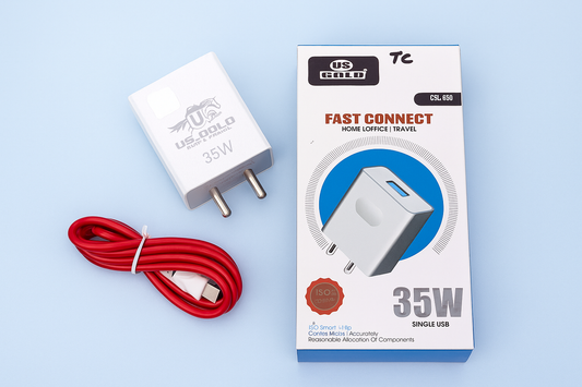 US GOLD CH-450 35W SINGLE USB CHARGER WITH 1 YEAR WARRANTY