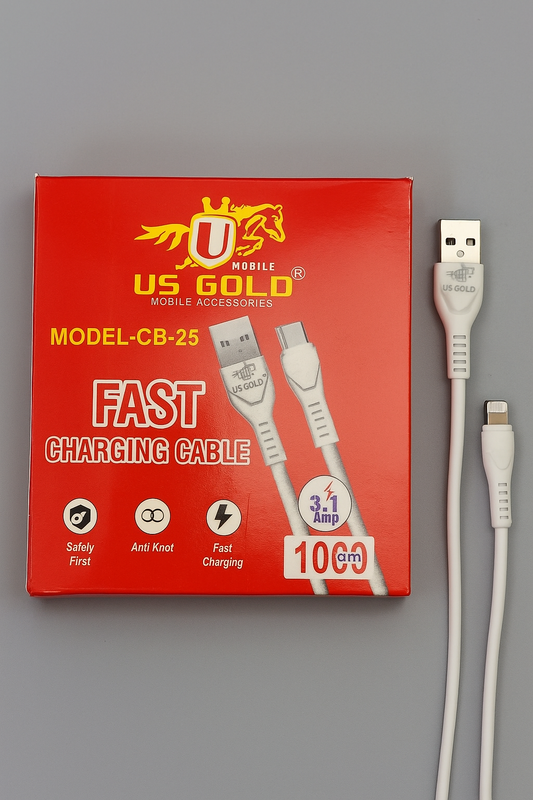 US GOLD CB-25 TYPE-C CABLE WITH WARRANTY