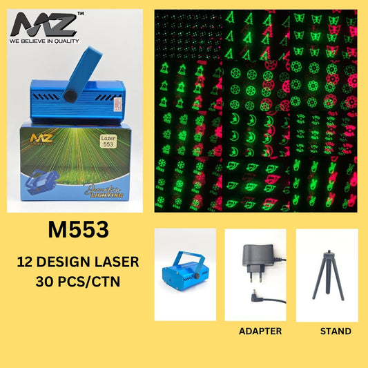 MZ-553 12 DESIGN LASER WITH ADAPTER