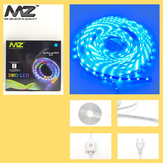 MZ 614,20 METER, NEW SLIM ROPE LIGHT, BLUE