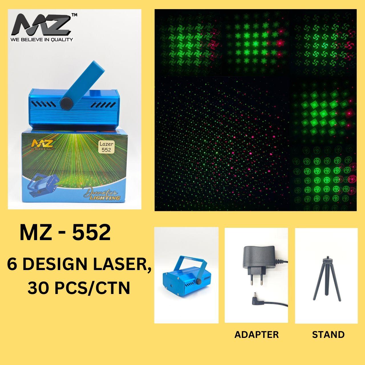 MZ- 552, 6 DESIGN LASER WITH ADAPTER