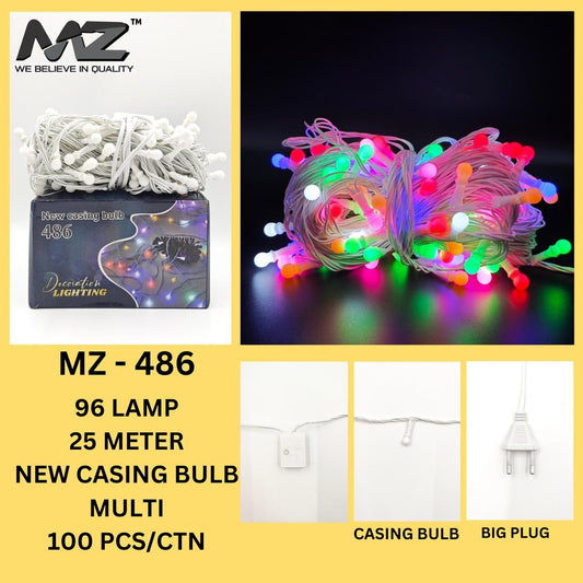 MZ-486,96 LAMP, 25 METER, NEW CASING BULB, MULTI