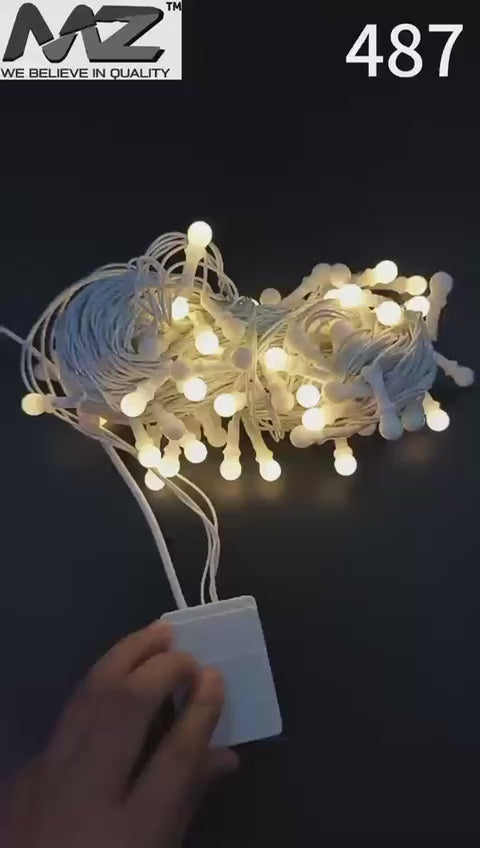 MZ-487  96 LAMP, 25 METER, NEW CASING BULB, WARM WHITE